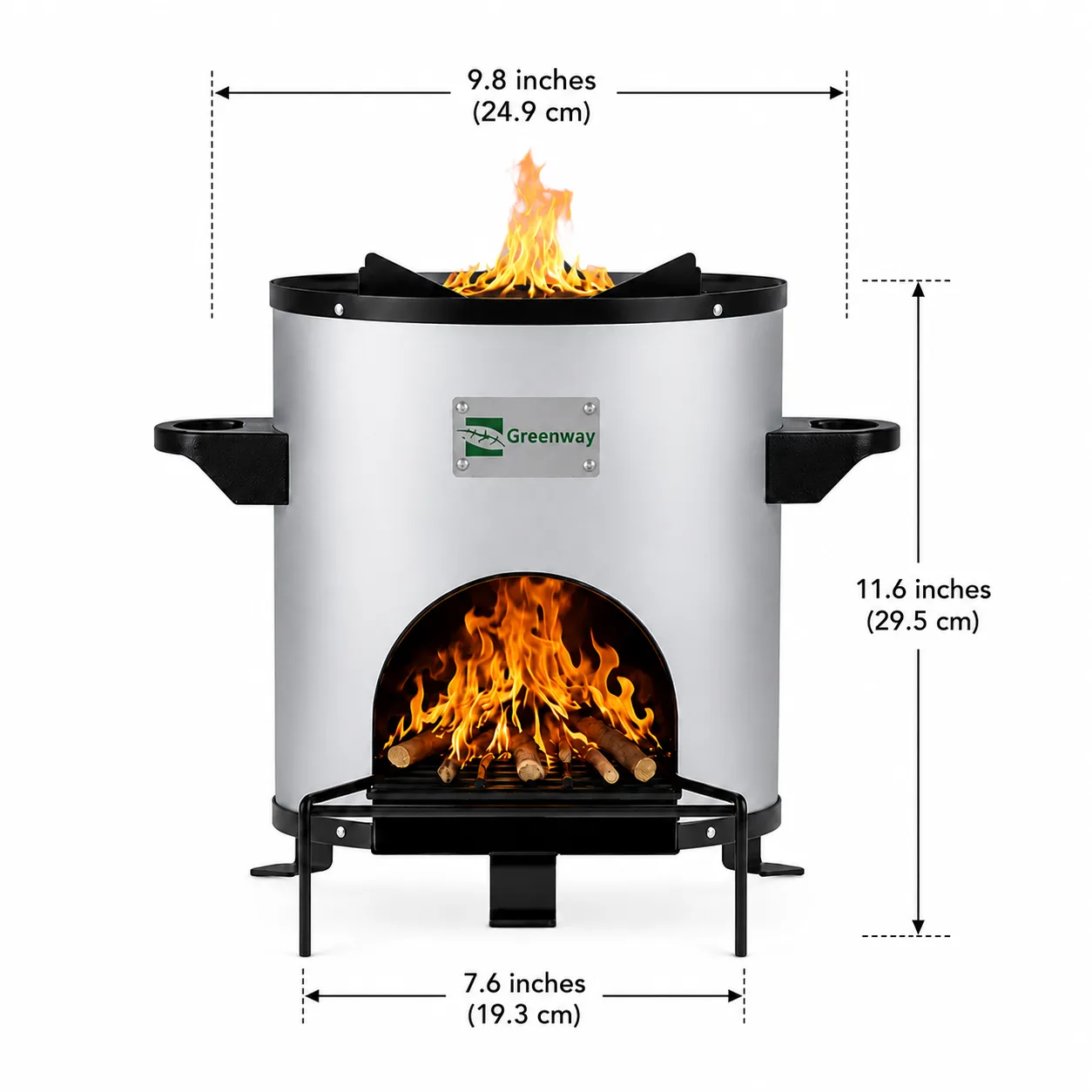 Modern Smokeless Wood Fired Chulha - Image 4